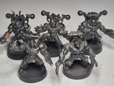 Warhammer 40K Chaos Space Marine Possessed Squad X 5 Fully Assembled Painted
