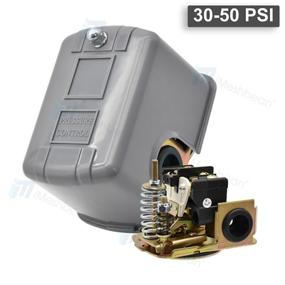 #ad #ad 30 50 PSI Well Water Pump Pressure Control Switch Adjustable Double Spring Pole $13.99