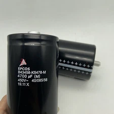 1PCS EPCOS inverter aluminum electrolytic capacitor B43458-K5478-M 450V4700UF