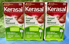  3 Kerasal Fungal Nail Renewal with Tea Tree Oil 0.33 fl oz 10 mL 