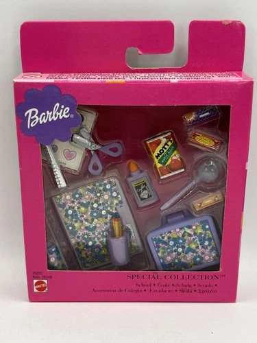 Vintage 2001 Mattel Barbie Special Collection School set ヴィンテージ バービー スクール雑貨
