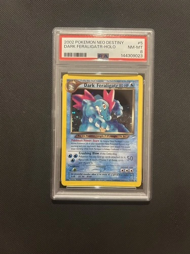(PSA 8) Dark Feraligatr 5/105 | Neo Destiny | Holo  Pokemon Card