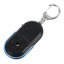 Smart Find Locator Anti-Lost Key Finder Keychain Whistle Beep Sound Control LED