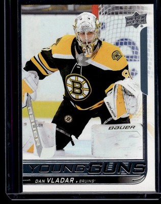 2018-19 Upper Deck Young Guns Dan Vladar RC Boston Bruins #493
