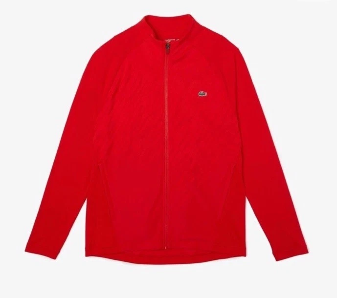 Lacoste Red Coats, Jackets & Vests Polyester Outer Shell for Men