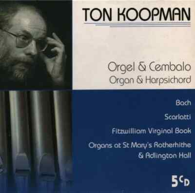 CD-BOX Ton Koopman Organ & Harpsichord SLIPCASE Capriccio