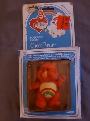 くまちゃん1980 Vtg Kenner 1980s Care Bears Poseable Baby Good Luck Bear