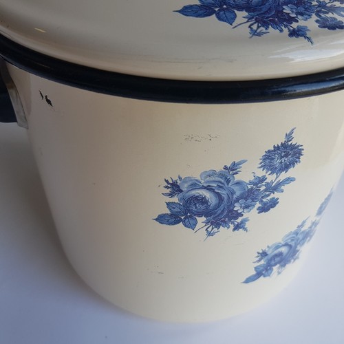 Westen Leonia cooking pot lid Bassano 20 enamelled enamel stockpot vintage Italy - Picture 20 of 24