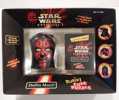 Star Wars Episode I Darth Maul Rubik's Cube Puzzle 1999