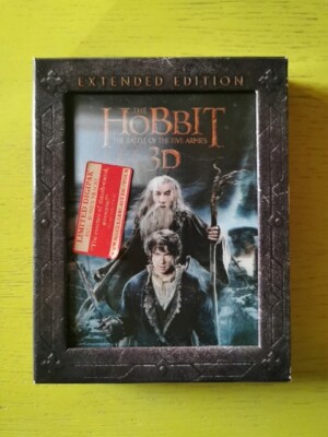 Der Hobbit - Die Schlacht der fünf Waffen - 3D - 3 Blue Ray