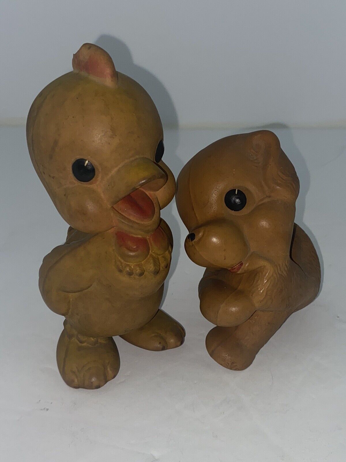 Two VTG Rempel Rubber Toys. No squeaks READ