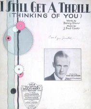 I Still Get A Thrill Thinking Of You Sheet Music Peter Van Steeden Fred Coots