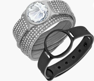 SWAROVSKI CRYSTAL SLAKE with Extra BLACK BAND DELUXE ACTIVITY SET BRAND NEW 