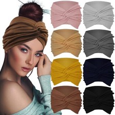 Extra Wide Headbands For Women 7'' Large Headband Twist Head Bands Women's Ha...