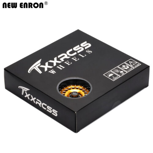 Aluminum 2.2" Beadlock Negative Offset Wheel Rim For 1/10 Crawler Axial Traxxas - Picture 11 of 84