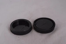 2 x Minolta Autofocus Film Camera Rear Lens Cap