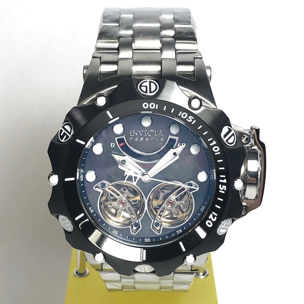 INVICTA 33547 Reserve Mens 52mm Black/Silver Venom Hybrid INVICTA 33547 Reserve Mens 52mm Black/Silver Venom Hybrid