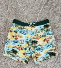 Mens Made In USA Vintage Costa Azul Swim Trunk Size S