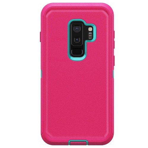 For Samsung Galaxy S9/S9+ S9 Plus Heavy Duty Hybrid Rubber Phone Hard Case Cover - Picture 20 of 54