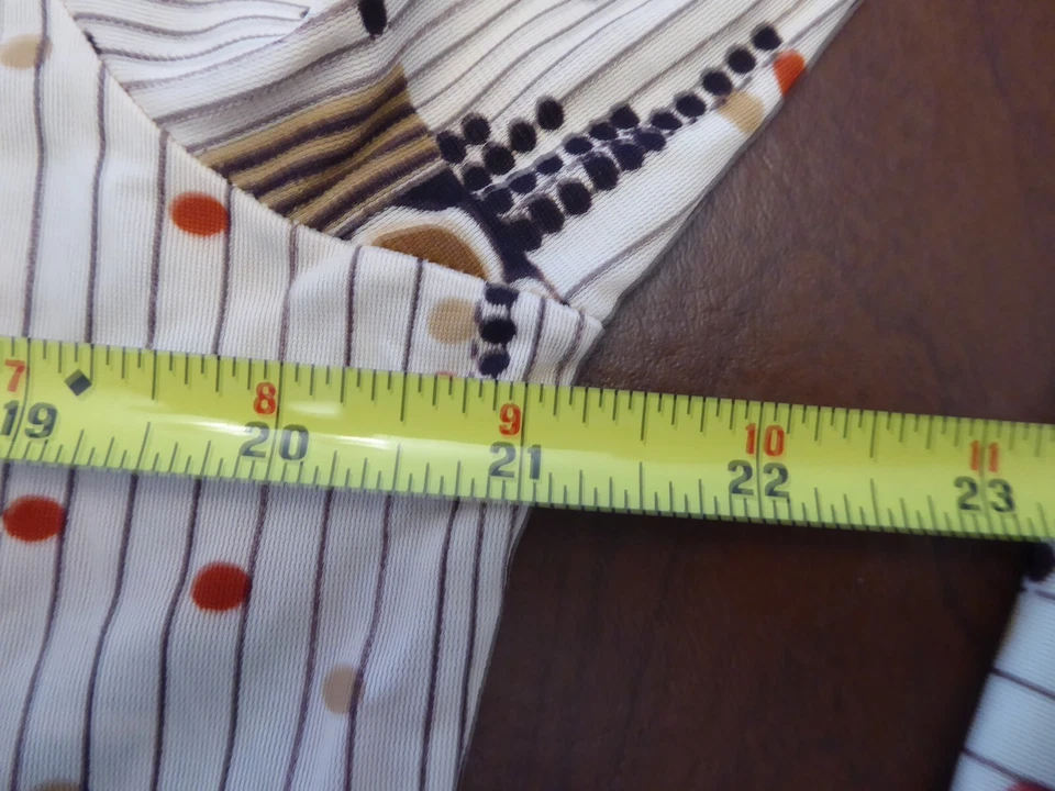 VTG 1970's Lancer California Poly Stitched LONG SLEEVE SHIRT Men's Large, EUC - Image 4 of 4