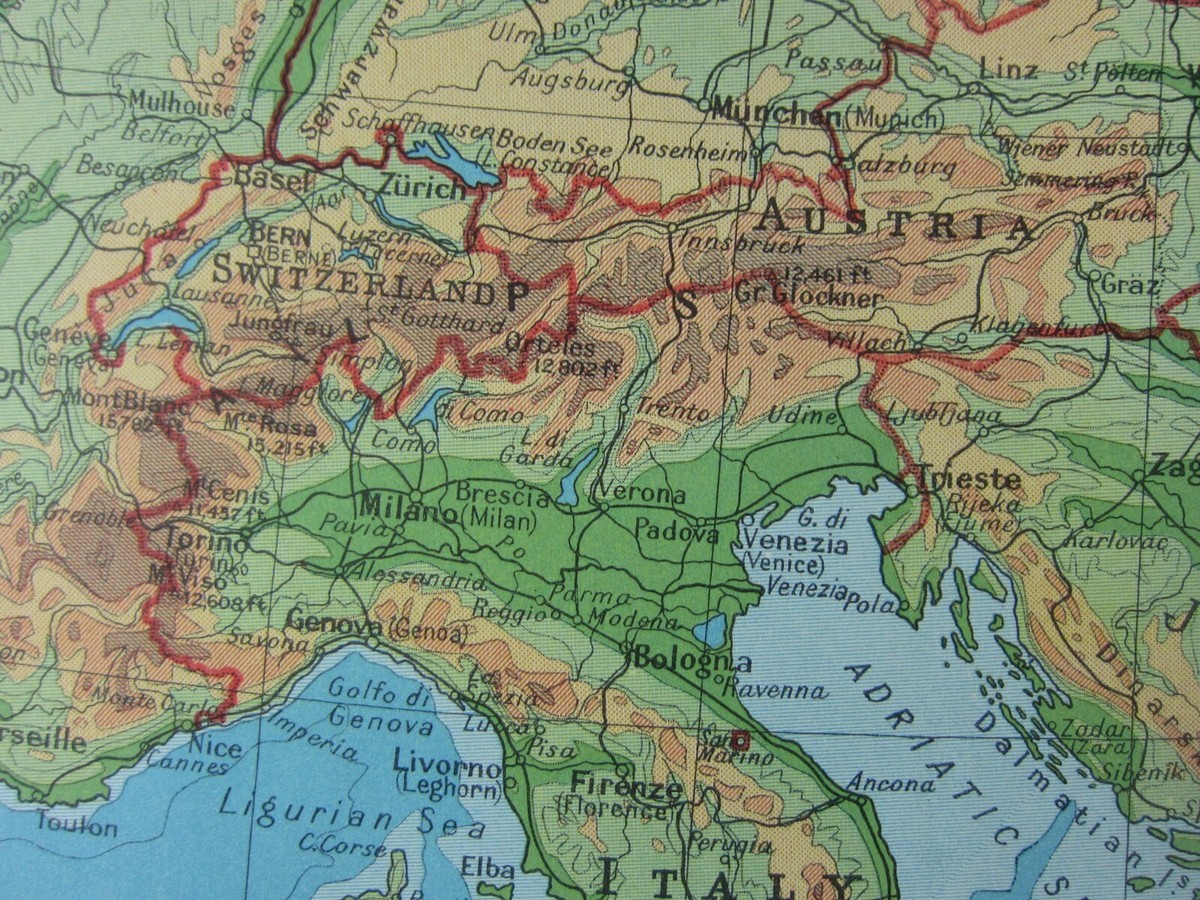 ドイツ語のEU鉄道地図帳 ドイツ語のEU鉄道地図帳