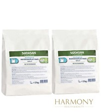 2 x Sodasan Organic Dishwasher Salt 2kg- Pure evaporated salt, no additives 12.00 per kilo