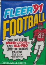 1991 Fleer Football - Pick Your Card - Ships Free