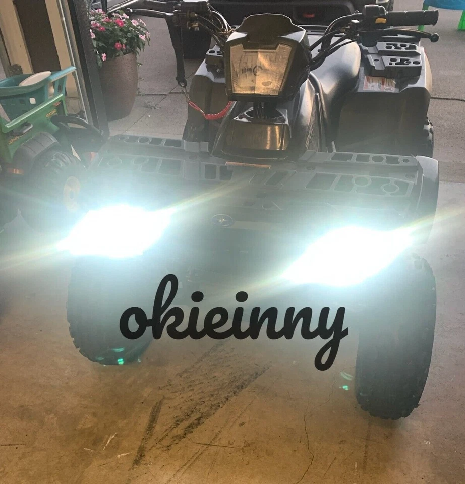 🌟 Par de bombillas LED ultra brillantes para Kawasaki Brute Force 750 2005-2011 Foto 3 de 4