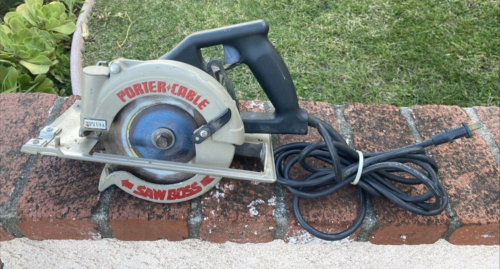 Porter Cable 6" Heavy Duty Circular Saw 345 Saw Boss Made In USA
