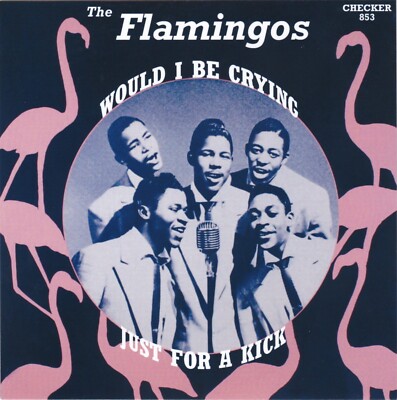 The Flamingos "Would I be Crying" & "Just For A Kick" Checker 853 45/Custom PS | eBay