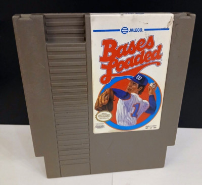 Bases Loaded - Nintendo NES Spiel / US / Retro Baseball Game  