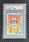 Pokemon Card Japanese Anime Ash & Pikachu 103 Carddass Vending 1998 PSA 4 Bandai