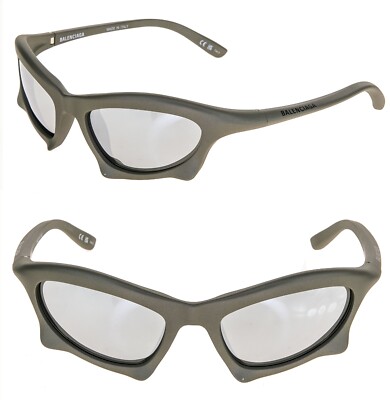 サングラス BALENCIAGA Balenciaga - BB0349S-002 - GREY-GREY-GREY Balenciaga BB0349S-002 - Grey – Kith