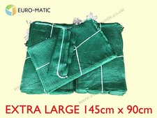 Extra Large 145cm x 90cm Raschel Net Sacks Mesh Bags Onion Kindling Balls