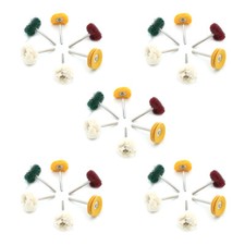 30pcs Wheel Buffing Pad Mix Wire Brush Polishing Set Kit for Rotary Dremel Tool
