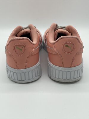 Puma Carina 2.0 Poppy Pink / Gold / White - Women's 9.5 (385849 17