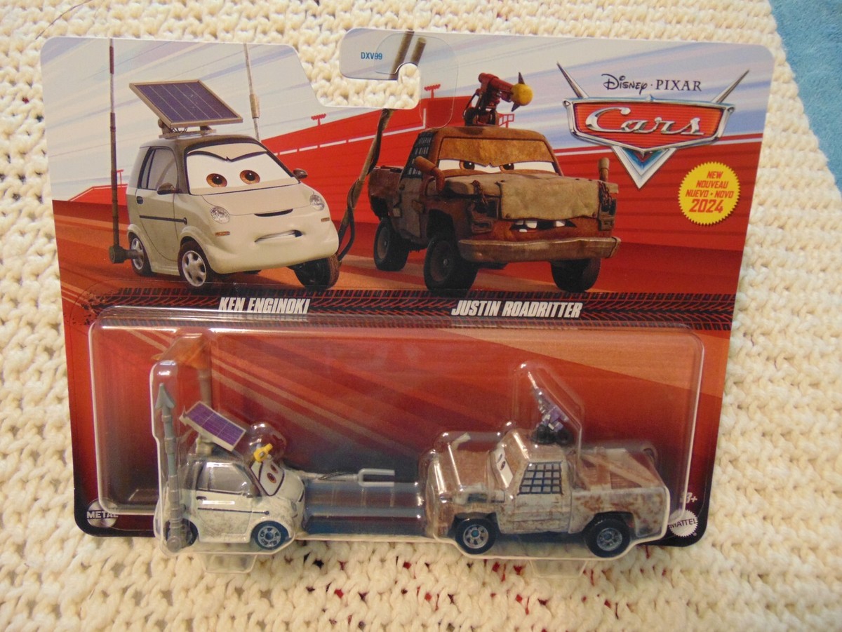 2024 DISNEY PIXAR CARS 2 pack KEN ENGINOKI & JUSTIN ROADRITTER | eBay