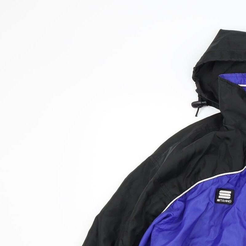 stanino Boys Black Anorak Jacket Size S image 3