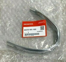 Genuine Honda Front Leg Shield Metal Band Trim C50 C70 C90 Cub NEW 64370041000