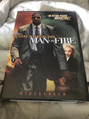 Man on Fire (DVD, 2004 Widescreen)  Brand New Factory Sealed Denzel Washington