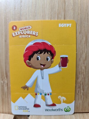 Woolworths World Explorers #2 EGYPT  FREE POST
