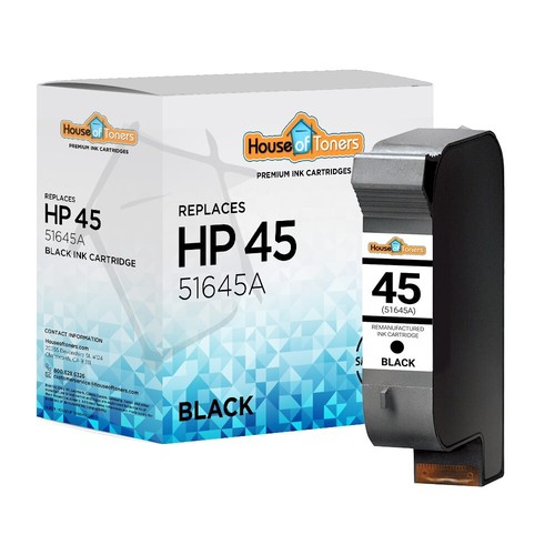 Cartucho de tinta reemplaza HP 45 51645A compatible con Deskjet 990 1220 959 980 932 960 Lote - Imagen 2 de 7