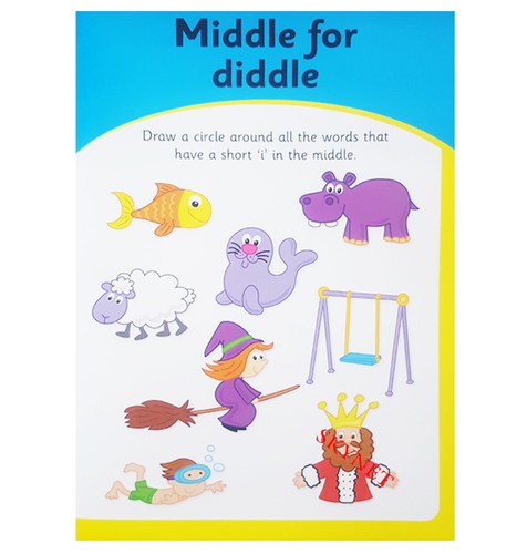 Ready For School Learn Maths Writing Spelling Wipe Clean Book Dry Erase Kids 6+ - Picture 7 of 25