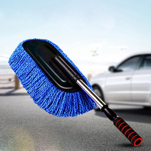 Soft Duster Microfiber Telescopic Wax Brush Car Cleaning Supplies - 第 5/11 張圖片