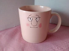 Mug Vintage 1988 Applause Three Cheers Face Coffee Blushing Funny Big Nose