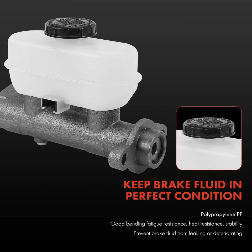 Cilindro maestro de freno con depósito para Ford E-150 1992-1993 E-250 E-350 Econoline Foto 3 de 4