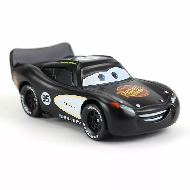 Disney Pixar Cars Black Lightning McQueen 1:55 Diecast Model Toy