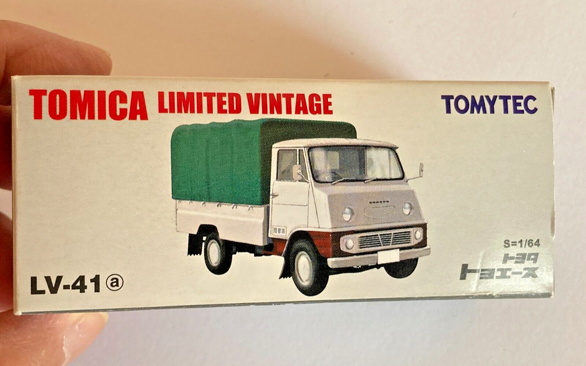 TOMICA LIMITED VINTAGE TOYOTA TOYOACE LV-41 TOMYTEC MINT