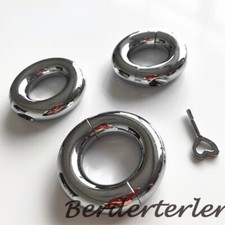 Stainless Steel Penis Ball Stretcher Scrotum Ring Screw Pendant Weight for Male