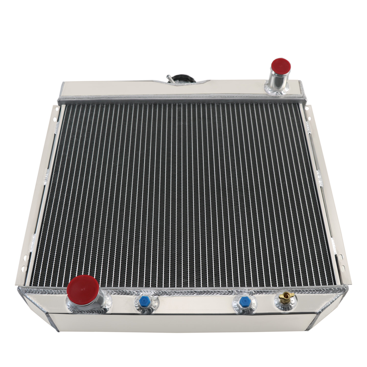 3Rows Aluminum Radiator Fit 1969-70 Ford Mustang 1970-77 Maverick Mercury Cougar thumbnail 5